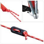 Autozelt 4 Personen Grün Wasserfest – Bild 13