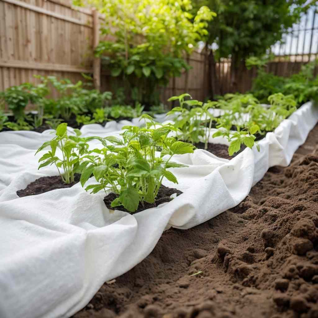 4009845_1.jpg Geotextil-Vlies Weiss 1x10 m Polyesterfaser – Bild 1