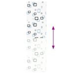 Duschrollo 60x240 cm Stoffbreite 56 cm – Bild 5