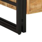 Nachttisch 40x40x59 cm - Massivholz Akazie – Bild 10