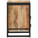 Nachttisch 40x40x59 cm - Massivholz Akazie – Bild 7