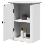 Bad-Wandschrank BODO Weiss 44x30x60 cm