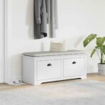 Flurbank BODO Grau 114x40x45 cm – Bild 3