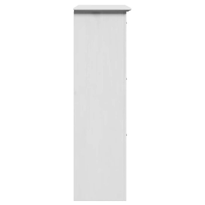 Schuhregal BODO Weiss 80x35x118 cm – Bild 6