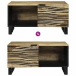 Couchtisch – Massivholz Akazie – Bild 10