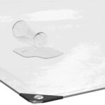 Transparente Plane mit Ösen 1x2 m Polyethylen – Bild 5