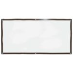 Transparente Plane mit Ösen 1x3 m Polyethylen