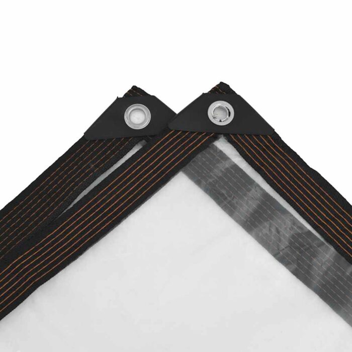 Transparente Plane mit Ösen 1x3 m Polyethylen – Bild 7