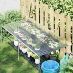 Transparente Plane mit Ösen 1x2 m PVC – Bild 3