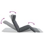 Sonnenliege Klappbar Anthrazit 175x54x8,5 cm Oxford-Gewebe – Bild 8