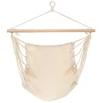 Hängesessel 100 x 80 cm cremefarben