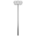 Garten-Kandelaber 3-flammig 220 cm