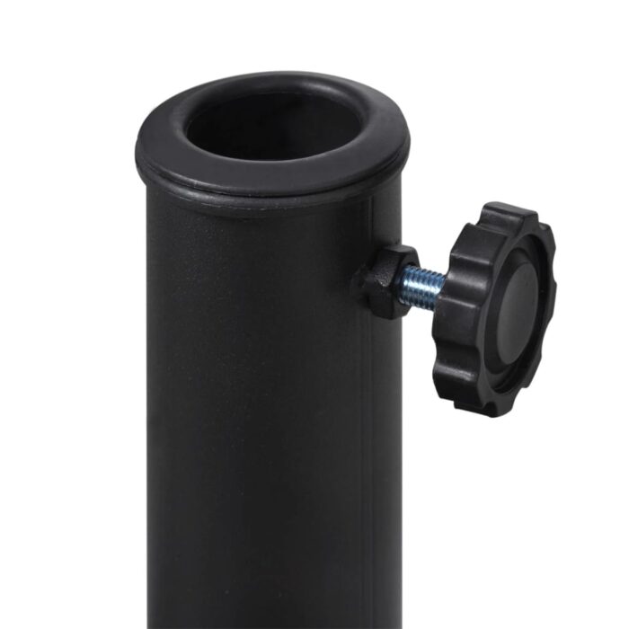 Sonnenschirmständer halbrund Schirmfuss Ständer – Bild 4