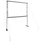 Projektionsleinwand mit Ständern 84 Zoll 4:3