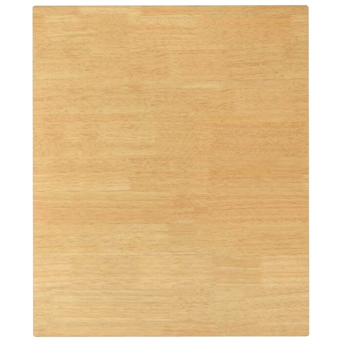 Esstisch Weiss Massivholz Gummibaumholz – Bild 8