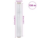 Stretchfolie 2 Stk. Transparent 17 μm 50 cm x 150 m – Bild 7