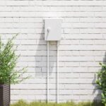 Steuerungsschrank Grau 47 x 20 x 60 cm ABS Kunststoff