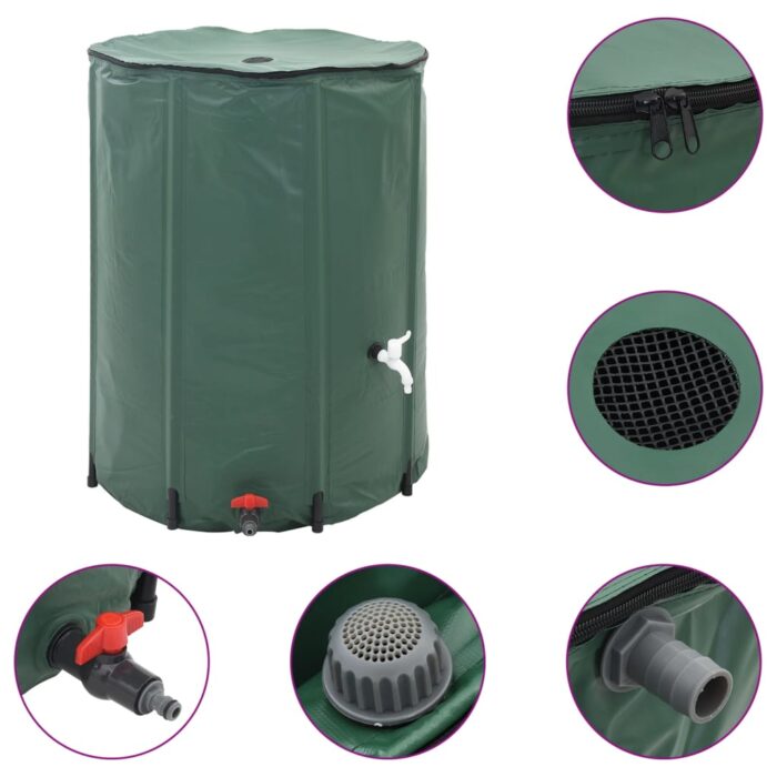Wasserspeicher Regentonne Wassertank Wassertank 750L – Bild 2