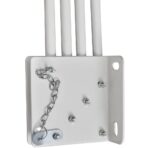 Faltbarer Balkonfächer Grau 210×210 cm – Bild 7