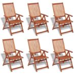 7-tlg. Garten-Essgruppe Massivholz Akazie – Bild 3