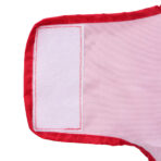 Hunde Regenmantel mit Reflexstreifen Polyester Rot XXS – Bild 11