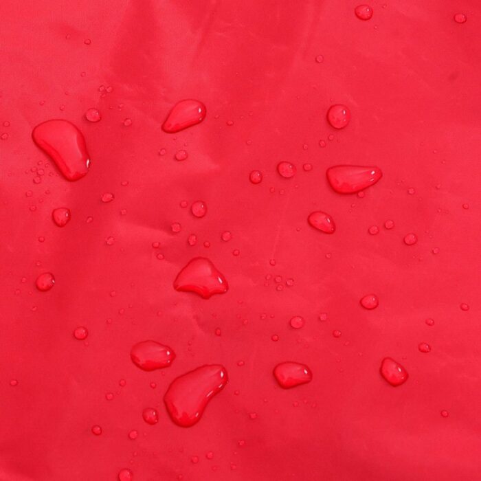 Hunde Regenmantel mit Reflexstreifen Polyester Rot XXS – Bild 9