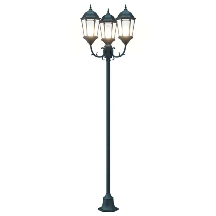 Garten-Licht Vintage gebürstetes Grün 57 x 49 x 241 cm – Bild 8