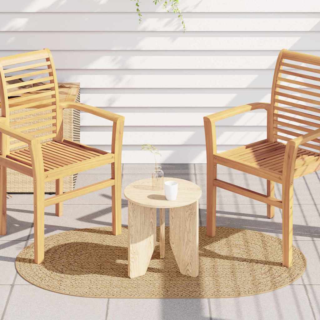 42000853_1.jpg Teppich ZIZUR Braun 150 x 80 cm Polypropylen – Bild 1