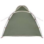 Zelt Hütte Grün 370 x 230 x 185 cm Polyester und Fiberglas – Bild 7