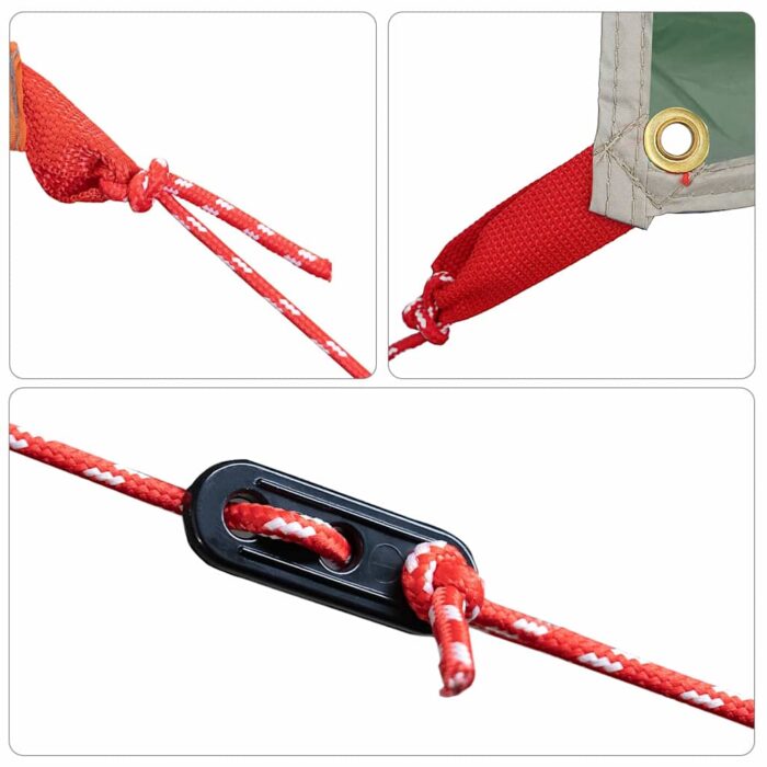 Wasserfester Tarp mit Dach – Bild 7