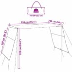 Wasserfester Tarp mit Dach – Bild 12