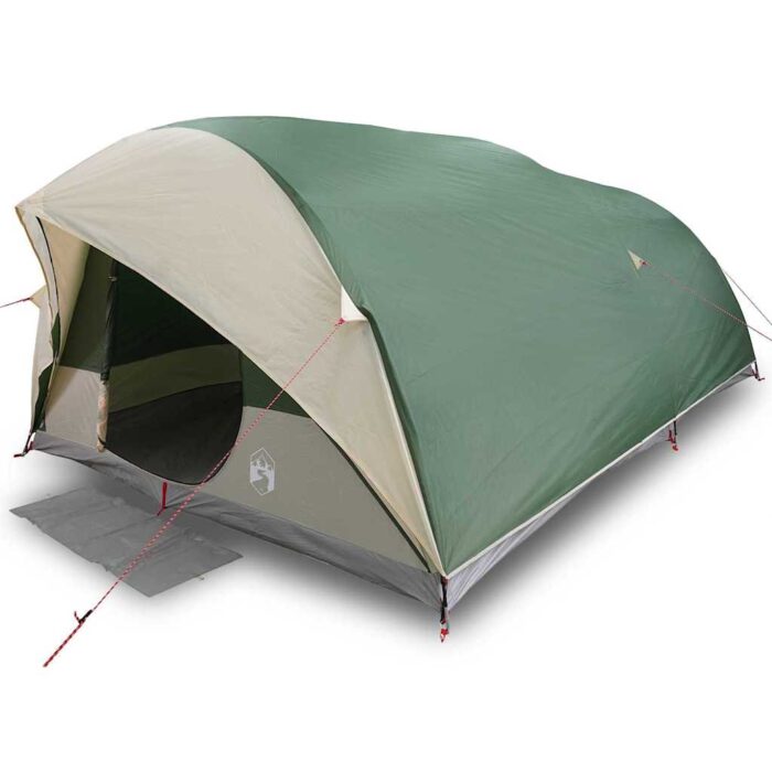 Tunnelzelt mit Dach mit Speicher Grün 500 x 348 x 200 cm Taft – Bild 3
