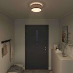 Deckenlampe mit Strahlern Schwarz 30 x 30 x 13,5 cm Stoff – Bild 3