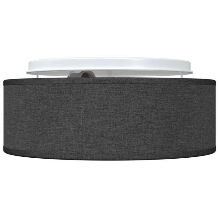 Deckenlampe mit Strahlern Schwarz 30 x 30 x 13,5 cm Stoff – Bild 5