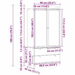 Kreidetafel Kleiderschrank – Bild 11