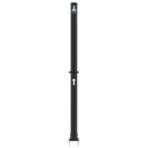 Aussen Solardusche Schwarz 217 cm PVC und Aluminium – Bild 5