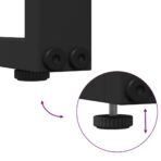 Gartensofa-set 2 pcs Anthrazit Stahl – Bild 10