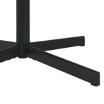 Drehstuhl Hellgrau 63 x 75 x 76 cm Schafsleder – Bild 8