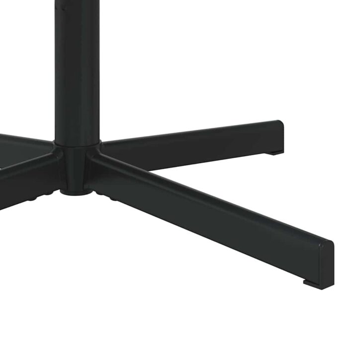 Drehstuhl Hellgrau 63 x 75 x 76 cm Schafsleder – Bild 8