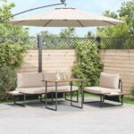 Gartentisch Braun 100 x 55 x 70 cm Holz