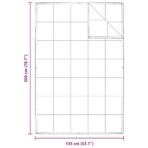 2-in-1 Bettdecke Weiss 135 x 200 cm Daunen – Bild 10