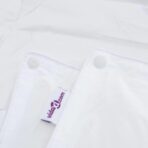 2-in-1 Bettdecke Weiss 135 x 200 cm Daunen – Bild 8