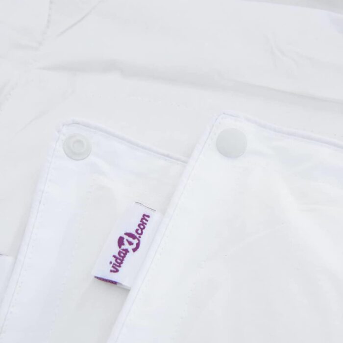 2-in-1 Bettdecke Weiss 135 x 200 cm Daunen – Bild 8