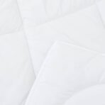 Winterbettdecke Weiss 240 x 222 x 5 cm Polyester – Bild 9