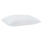 Kopfkissen mit Kissen Weiss 60 x 40 x 20 cm Polyester – Bild 3