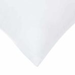 Kopfkissen mit Kissen Weiss 60 x 40 x 20 cm Polyester – Bild 7
