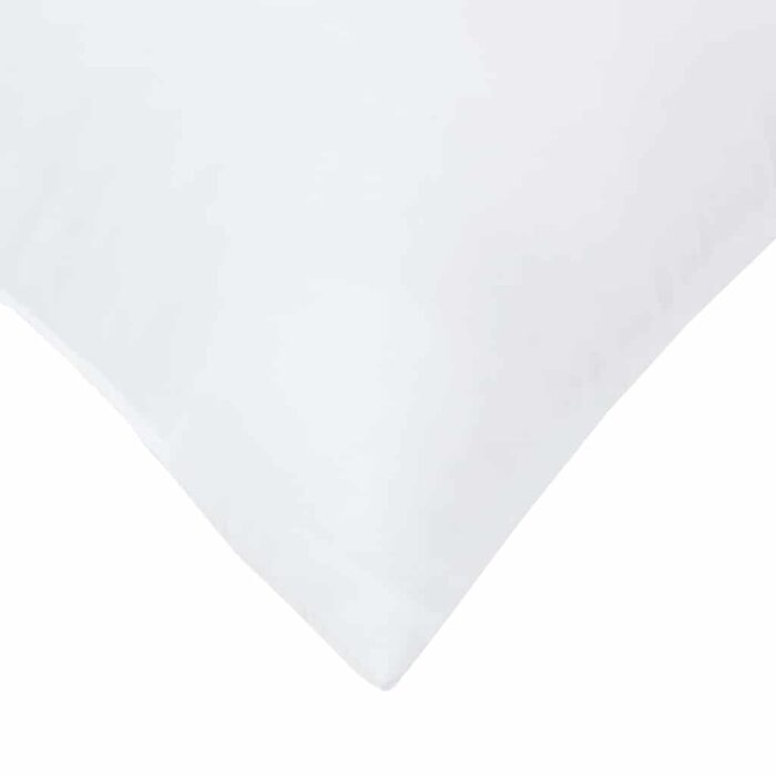 Kopfkissen mit Kissen Weiss 60 x 40 x 20 cm Polyester – Bild 7