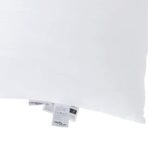 Kopfkissen mit Kissen Weiss 60 x 40 x 20 cm Polyester – Bild 8