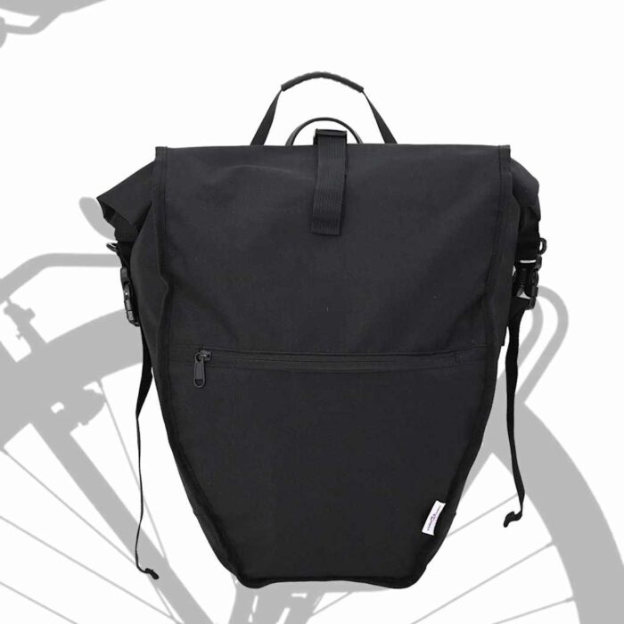 Fahrradtasche Schwarz 32,5 x 17 x 57 cm Polyester – Bild 2