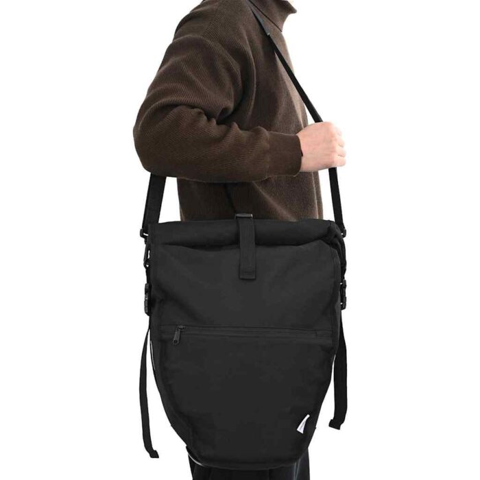Fahrradtasche Schwarz 32,5 x 17 x 57 cm Polyester – Bild 3